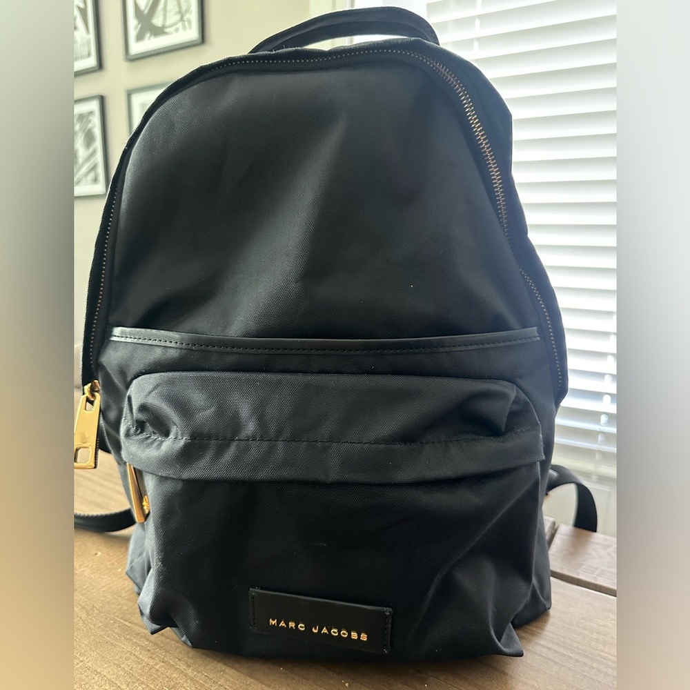 Marc Jacob’s mini backpack, black, Very Good used condition
